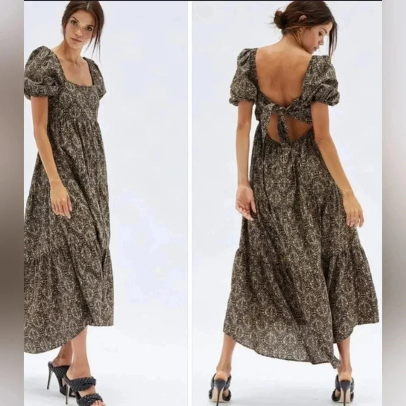 MINKPINK Yasamin Back Cut-out Fuchsia Dress NWT - Picture 7 of 7